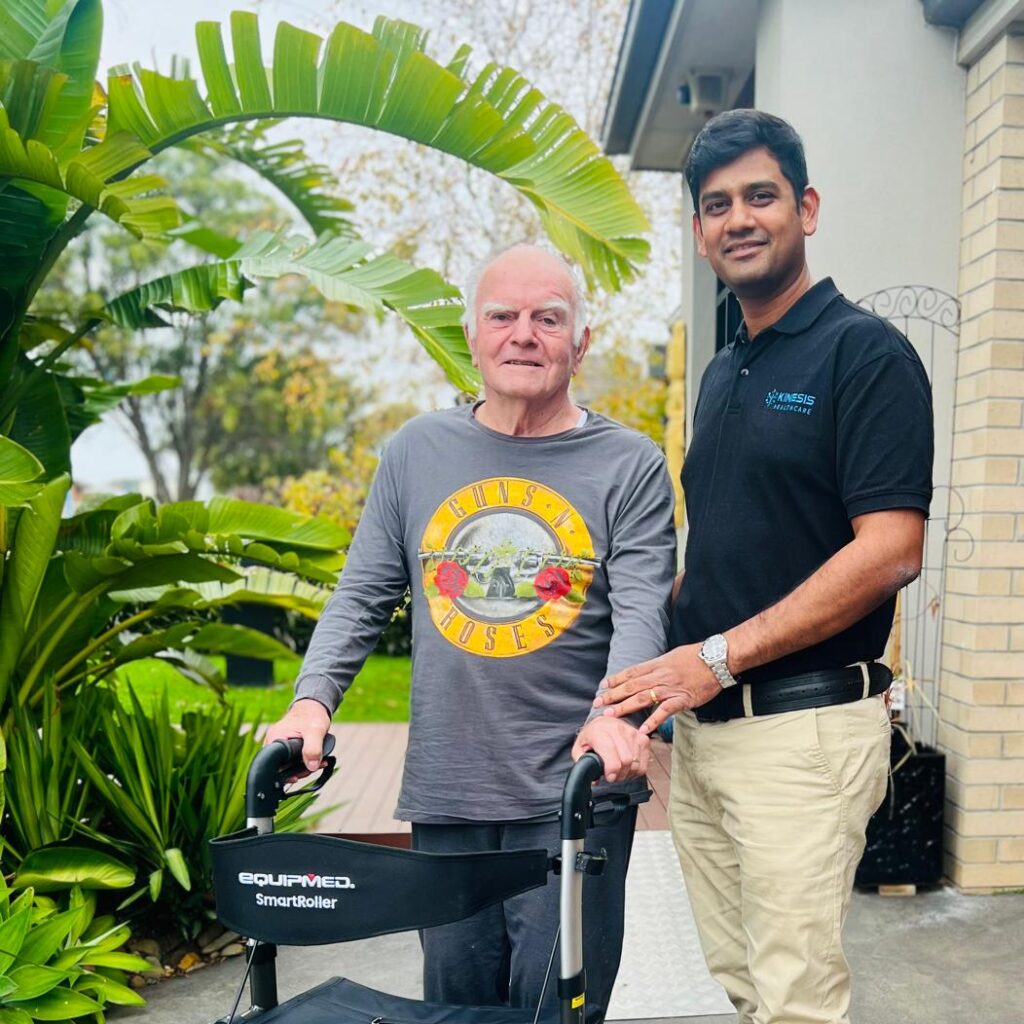 Kinesis Physio patient